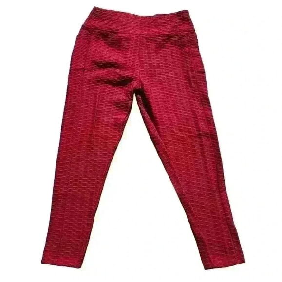 CELLULITE HIDING LEGGINGS W/POCKETS and Fleece lining 2XL - Picture 1 of 3
